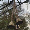 Bronze Witches Bells, Door Protection Charm, Wicca Decor